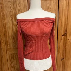 Off The Shoulder Long Sleeve